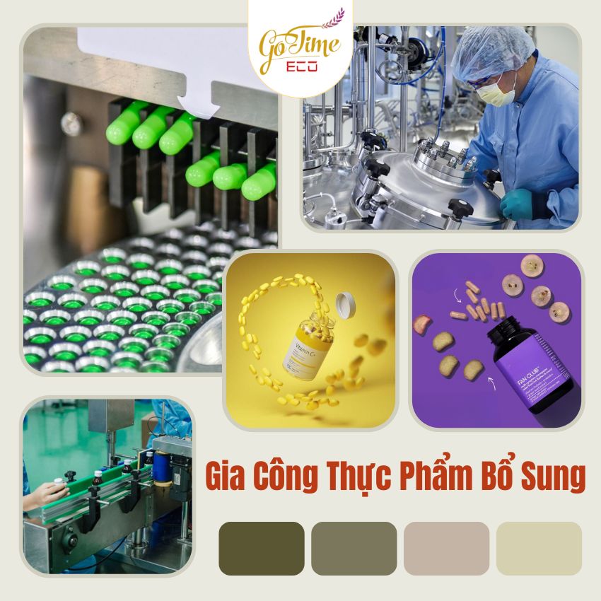 Gia công thực phẩm bổ sung